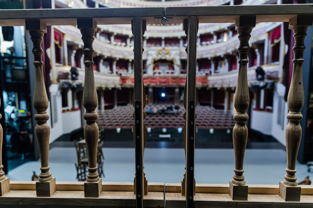 Aufbau TRIAL BY JURY / GIANNI SCHICCHI